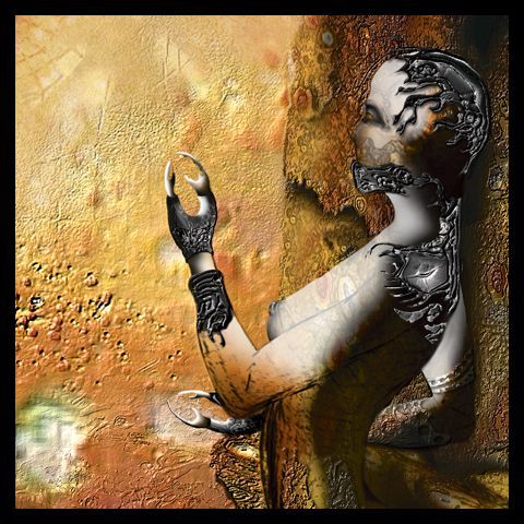 Derniers Tourments - Art numerique - Renee BRACHET