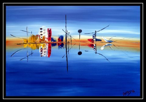 DUBAI N�1  - LITORGAPHIE-AFFICHE  SIGNER - Art numerique - BAPTYSTE