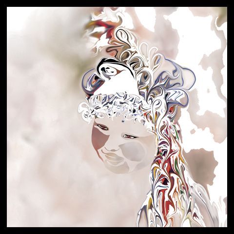 Cristall - Art numerique - Renee BRACHET