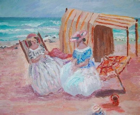 L'artiste Amira - Elégantes à la plage