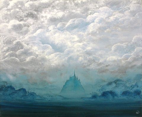 Avallon - Peinture - CATHERINE LESECQ