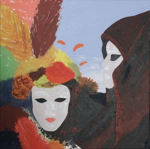 Carnaval - Peinture - Michele Zieser