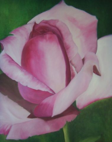 rosa, rosa - Peinture - Vicky Salcedo