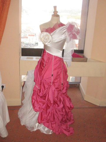 Ma création de robe d mariée - Art textile - zebre