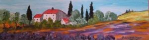 Voir cette oeuvre de SIMONI-CLERGE: La Provence en bandeau