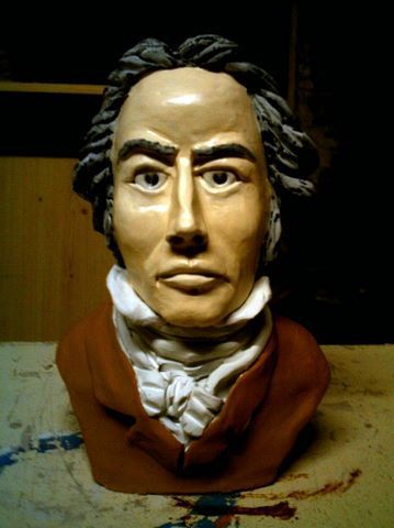 beethov - Sculpture - eddy