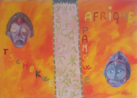 L'artiste frederic sauze - Afrique