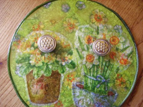 accroche torchon ou porte cl�s - Artisanat - olby