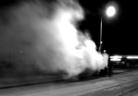 fumée de rue - Photo - sam