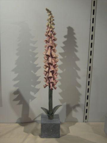 Digitalis purpurea - Sculpture - l'artistjee