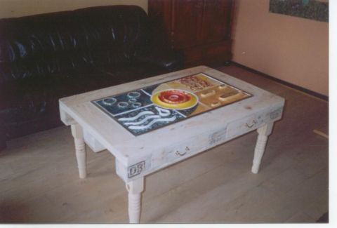 table de salon - Artisanat - l'artistjee