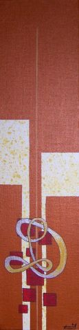 Red Lily - Peinture - YL