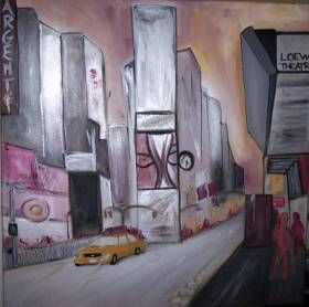 L'artiste candy - time square