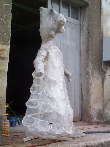 dame plastic - Sculpture - art2pir