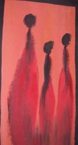 Voir le détail de cette oeuvre: Trois femmes en rouge