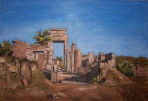 Voir cette oeuvre de MURIEL AUCLAIR: Karnak
