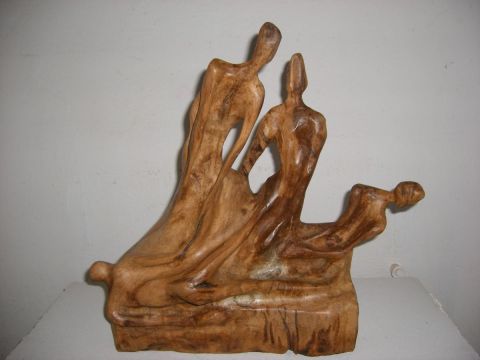 LES AMES - Sculpture - Nai