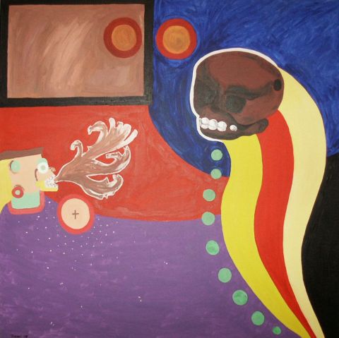 Maya Dream - Peinture - Michele Zieser