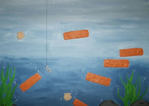 Fishsticks - Peinture - Michele Zieser