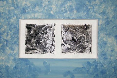 Un regard dans le ciel - Peinture - Michele Zieser