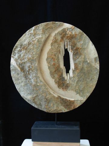dark side of the moon - Sculpture - pierre carcauzon