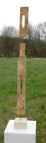 inspir� par une �gerie 2007 - Sculpture - pierre carcauzon