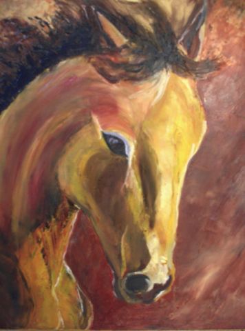 L'artiste Dan-Leclercq - cheval