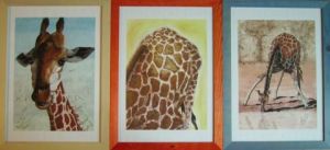 Voir cette oeuvre de Nana: La girafe en tryptique