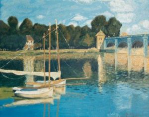 Voir le détail de cette oeuvre: Le pont d'Argenteuil
