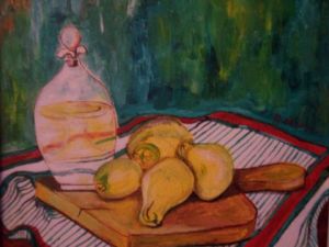 Voir cette oeuvre de Gabriel Osson: Nature Morte aux citrons
