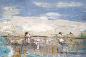 Voir cette oeuvre de Pierre BUCHEL: L'étang aux trois cabanes
