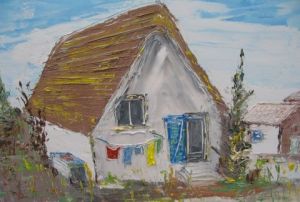 Voir cette oeuvre de Pierre BUCHEL: Cabane à la porte bleue