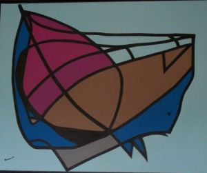 Voir le détail de cette oeuvre: bateau poisson