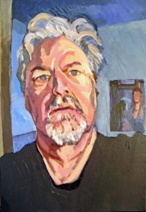 Voir le détail de cette oeuvre: Self-portrait in Blue