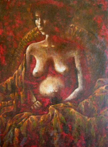 L'artiste mousse - enceinte