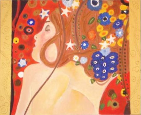 Mon Klimt - Peinture - Manelle