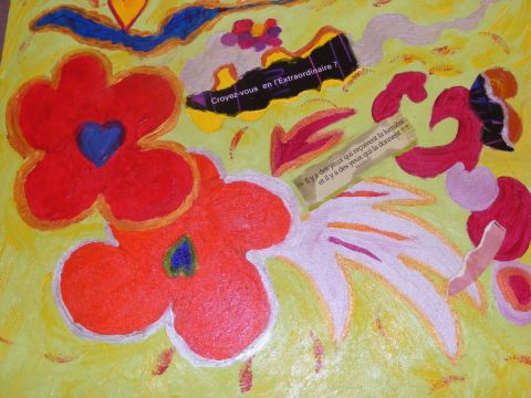 FLOWER PHILOSOPHIA - Peinture - Estelle DUPAS-CREPIAT