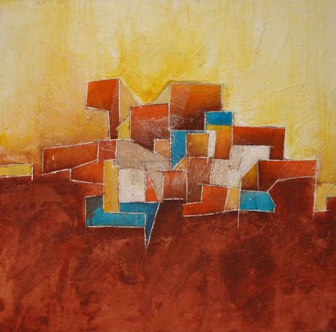 sans titre - Peinture - bahya nabil
