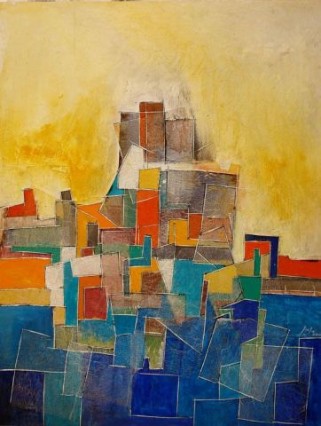 Sans titre - Peinture - bahya nabil