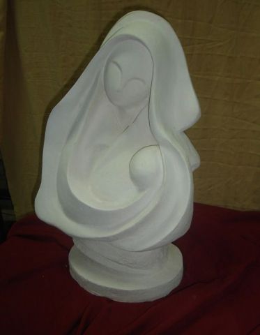 Maternité - Sculpture - Leila Ameddah 