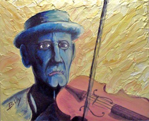 le vieux violon  - Peinture - billy65ever