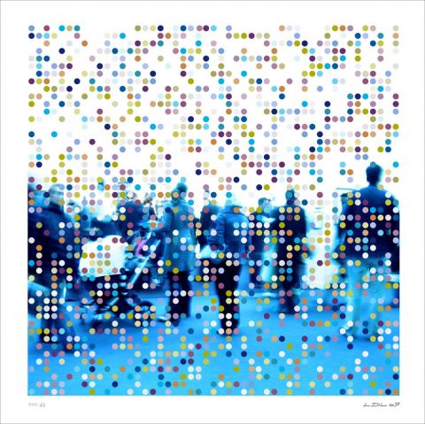 Une poussette � la FIAC, base 49 - Art numerique - Laurent DUBOIS-LOYA