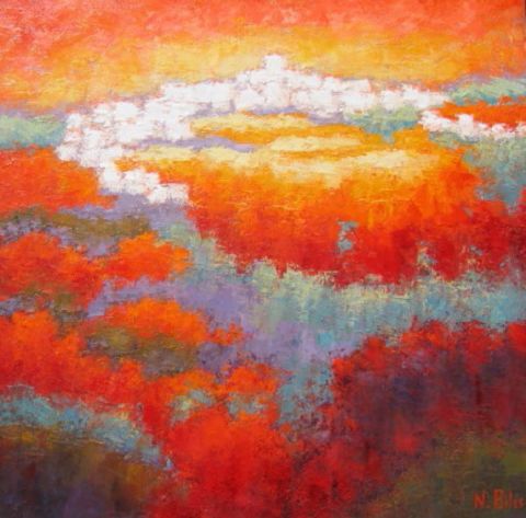 Paysage du Sud - Peinture - NICOLE BILES