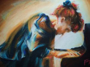 Voir le détail de cette oeuvre: La pianiste