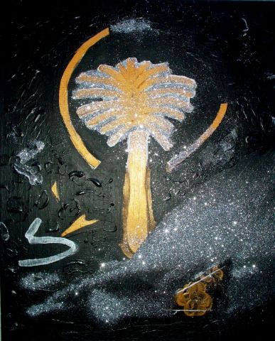 palm jumeirah - Peinture - ldv