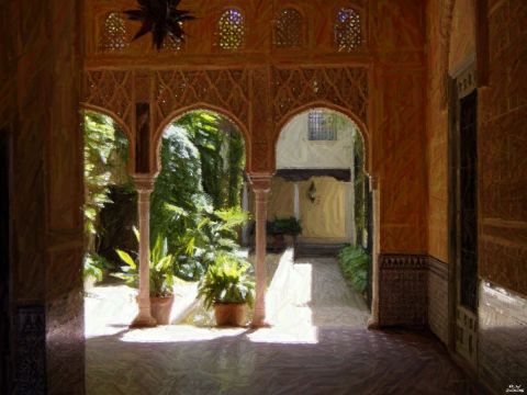 Porte sur Jardin - Photo - RV