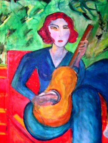 Mme. Matisse - Peinture - pilarbamba