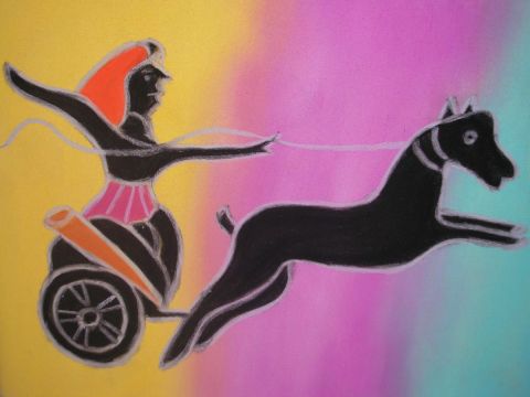Kuda - Peinture - Catherine FALIZE