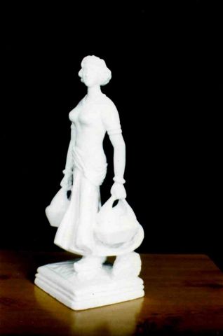 femme 2sacs - Sculpture - diden08