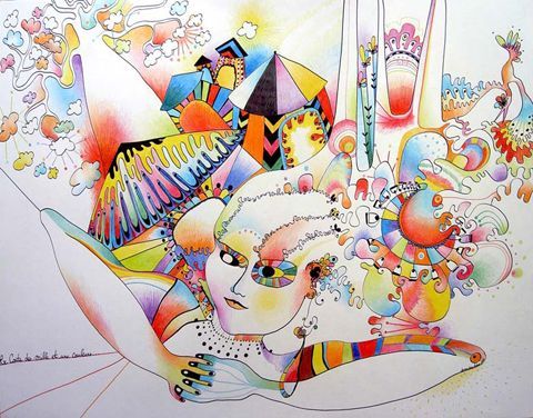 L'artiste amandinsky - Le conte des 1000 et une couleurs
